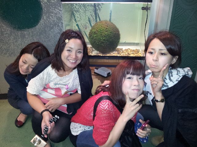 マリモと一緒に マリモと一緒に
