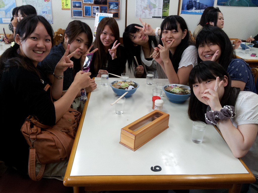みんなで、えりもラーメン♪ みんなで、えりもラーメン♪