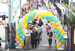附属園児と運動会