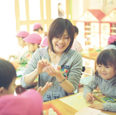 子どもたちの新しい体験。