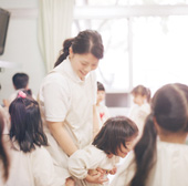 子どもたちの成長を信じて。
