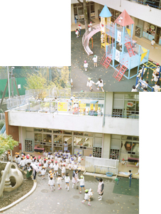 聖徳学園三田幼稚園 (本校1・2階に併設)