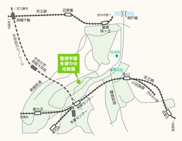 送迎バス運行図 送迎バス運行図