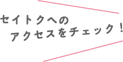 セイトクへのアクセスをチェック